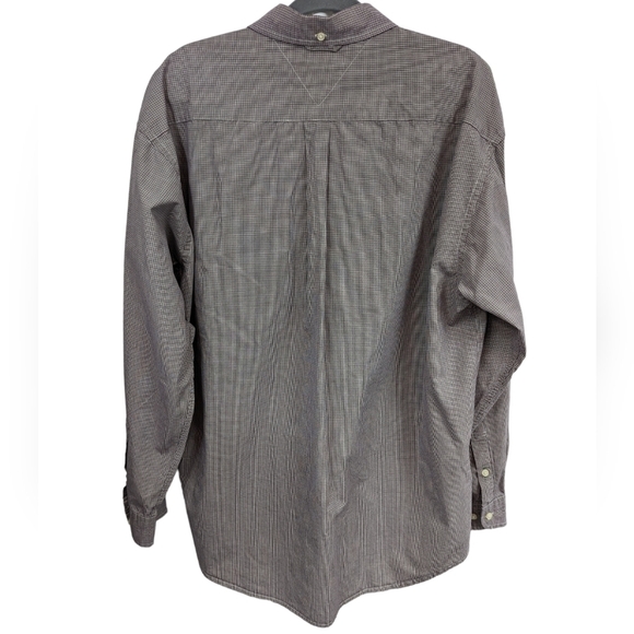 Tommy Hilfiger Vintage Plaid Button Down Sz XL - Picture 2 of 13